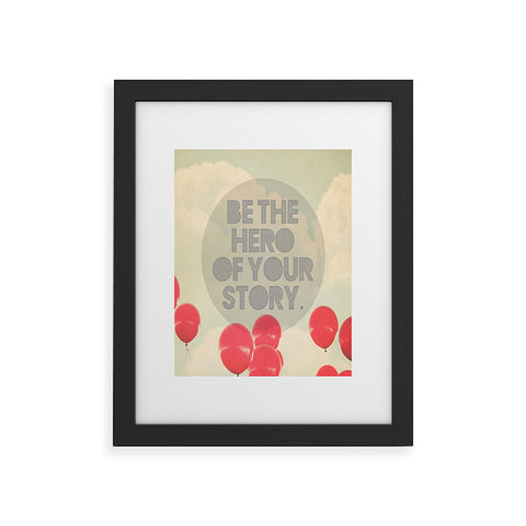 Maybe Sparrow Photography Be The Hero Framed Art Print