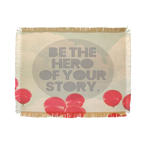 Maybe Sparrow Photography Be The Hero Throw Blanket
