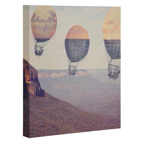 Maybe Sparrow Photography Canyon Balloons Art Canvas
