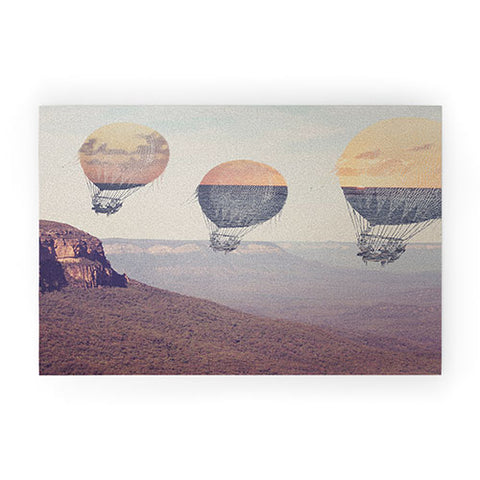 Maybe Sparrow Photography Canyon Balloons Welcome Mat