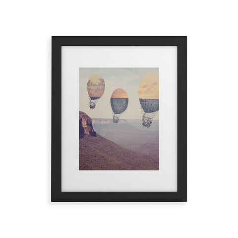 Maybe Sparrow Photography Canyon Balloons Framed Art Print