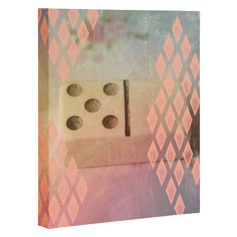 Maybe Sparrow Photography Diamond Domino Art Canvas