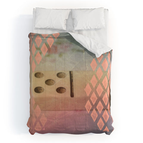 Maybe Sparrow Photography Diamond Domino Comforter