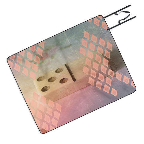 Maybe Sparrow Photography Diamond Domino Picnic Blanket
