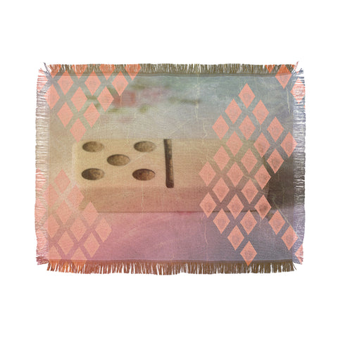 Maybe Sparrow Photography Diamond Domino Throw Blanket