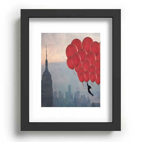 Maybe Sparrow Photography Floating Over The City Recessed Framing Rectangle