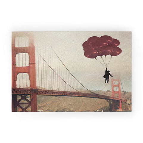 Maybe Sparrow Photography Floating Over The Golden Gate Welcome Mat