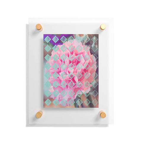 Maybe Sparrow Photography Floral Diamonds Floating Acrylic Print