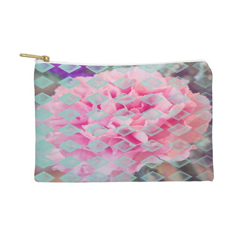 Maybe Sparrow Photography Floral Diamonds Pouch