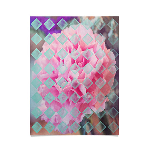 Maybe Sparrow Photography Floral Diamonds Poster