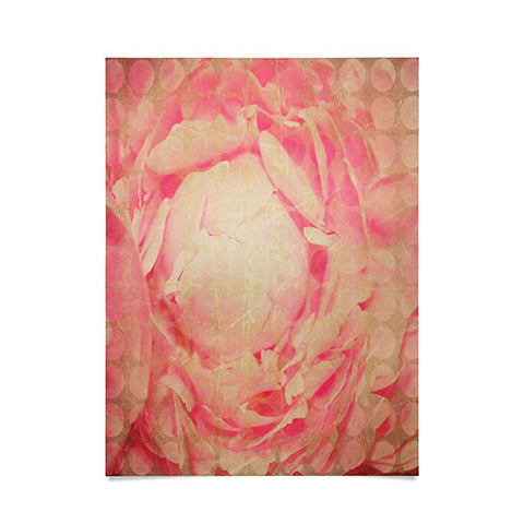 Maybe Sparrow Photography Flowered Dots Poster