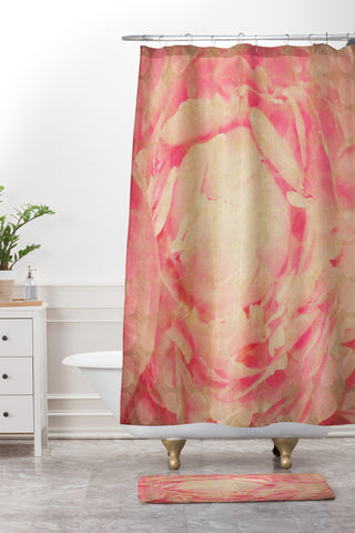 Maybe Sparrow Photography Flowered Dots Shower Curtain And Mat