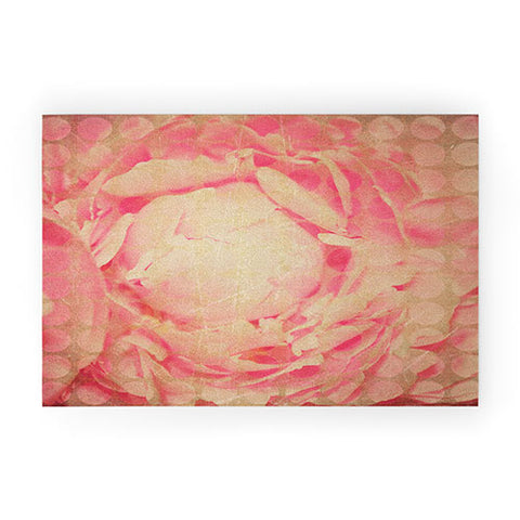 Maybe Sparrow Photography Flowered Dots Welcome Mat