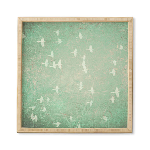 Maybe Sparrow Photography Flying At Dusk Framed Wall Art