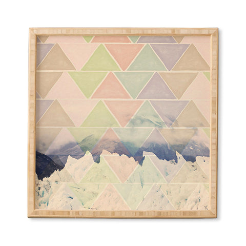 Maybe Sparrow Photography Geometric Alaska Framed Wall Art