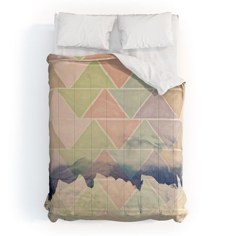Maybe Sparrow Photography Geometric Alaska Comforter