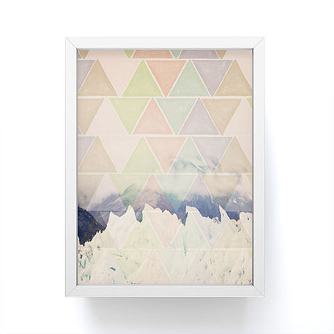 Maybe Sparrow Photography Geometric Alaska Framed Mini Art Print