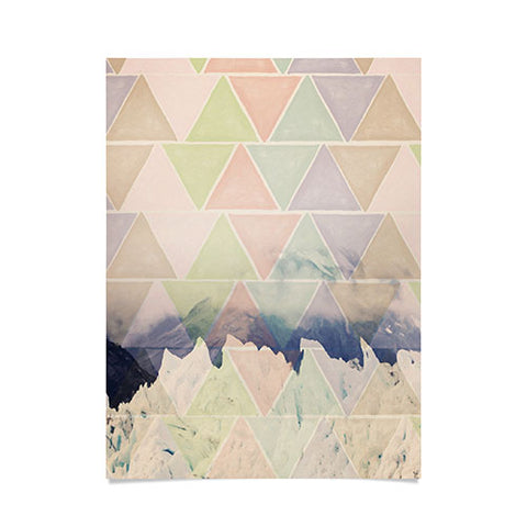 Maybe Sparrow Photography Geometric Alaska Poster