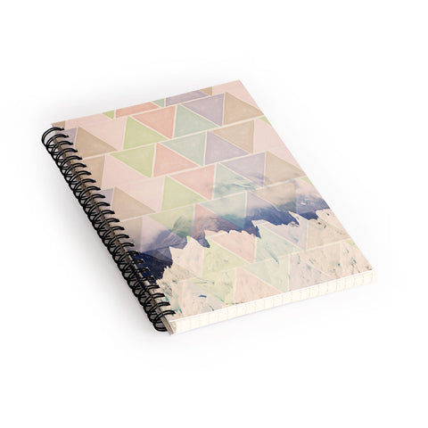 Maybe Sparrow Photography Geometric Alaska Spiral Notebook