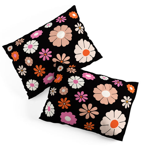 Maybe Sparrow Photography Groovy Flowers Pillow Shams
