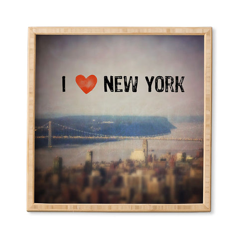 Maybe Sparrow Photography i Heart New York Framed Wall Art