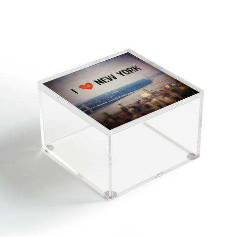 Maybe Sparrow Photography i Heart New York Acrylic Box