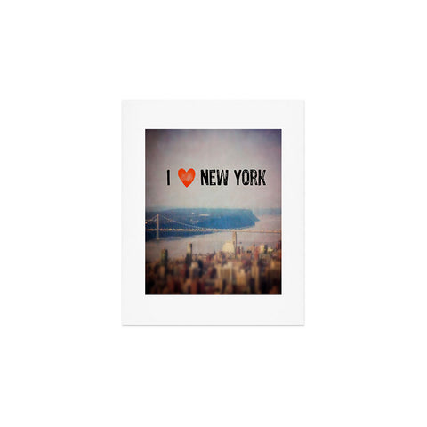 Maybe Sparrow Photography i Heart New York Art Print