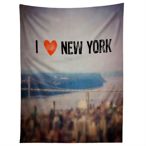 Maybe Sparrow Photography i Heart New York Tapestry