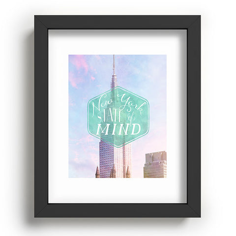 Maybe Sparrow Photography New York State of Mind Recessed Framing Rectangle