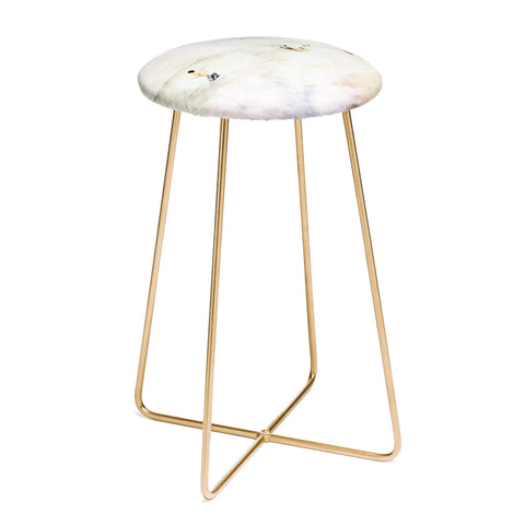 Maybe Sparrow Photography Ocean At Dusk Counter Stool