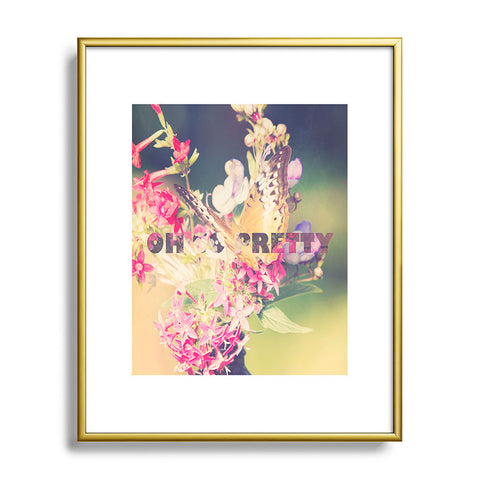 Maybe Sparrow Photography Oh So Pretty Metal Framed Art Print