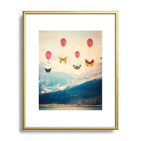 Maybe Sparrow Photography Passage Metal Framed Art Print