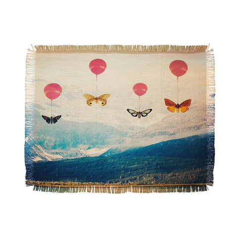 Maybe Sparrow Photography Passage Throw Blanket
