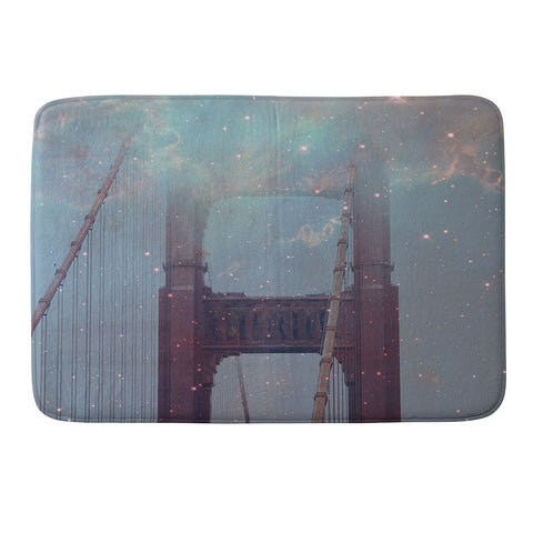 Maybe Sparrow Photography Starry San Francisco Memory Foam Bath Mat