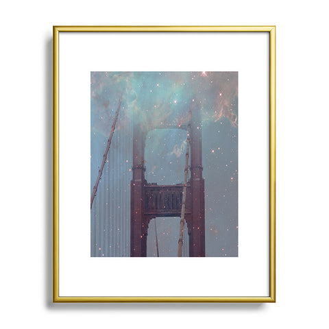 Maybe Sparrow Photography Starry San Francisco Metal Framed Art Print
