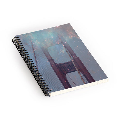 Maybe Sparrow Photography Starry San Francisco Spiral Notebook