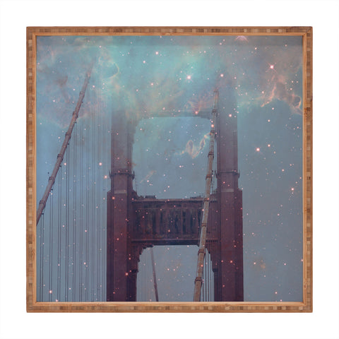 Maybe Sparrow Photography Starry San Francisco Square Tray