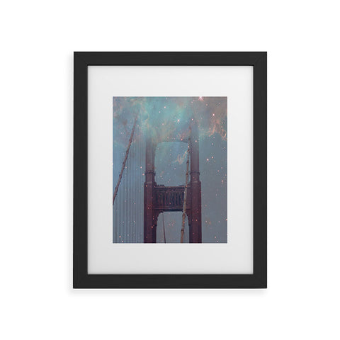 Maybe Sparrow Photography Starry San Francisco Framed Art Print