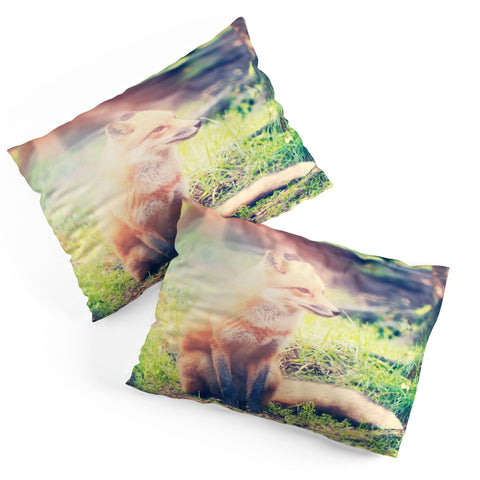 Maybe Sparrow Photography Sunny Fox Pillow Shams