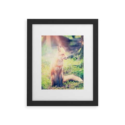 Maybe Sparrow Photography Sunny Fox Framed Art Print