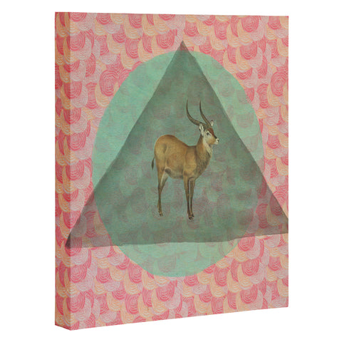 Maybe Sparrow Photography The Waterbuck Art Canvas
