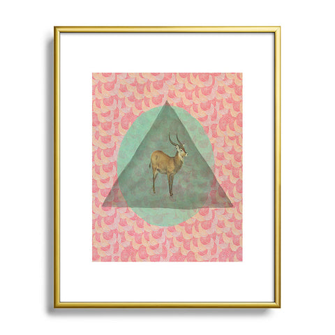Maybe Sparrow Photography The Waterbuck Metal Framed Art Print