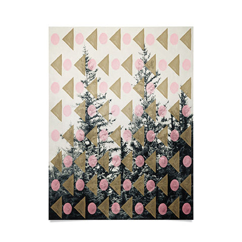 Maybe Sparrow Photography Through The Geometric Trees Poster