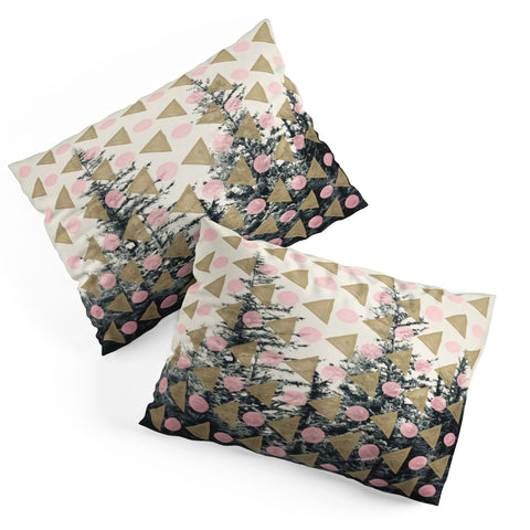 Maybe Sparrow Photography Through The Geometric Trees Pillow Shams