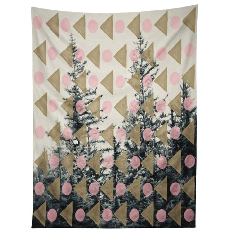 Maybe Sparrow Photography Through The Geometric Trees Tapestry