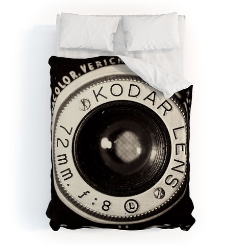 Maybe Sparrow Photography Vintage Kodak Duvet Cover