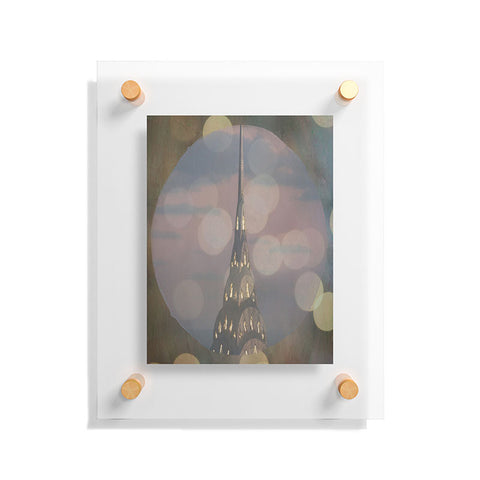 Maybe Sparrow Photography Window To The Chrysler Floating Acrylic Print