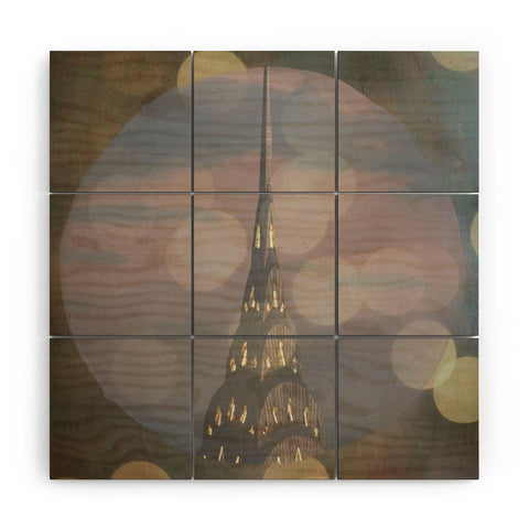 Maybe Sparrow Photography Window To The Chrysler Wood Wall Mural