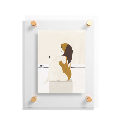 Megan Galante A Deep Dive Floating Acrylic Print