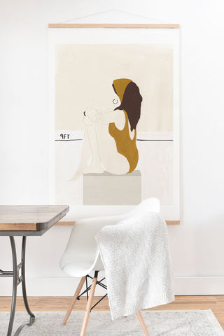 Megan Galante A Deep Dive Art Print And Hanger